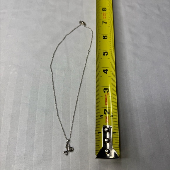 Tennis Racket Necklace - Picture 3 of 4